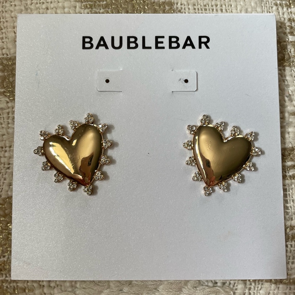 Baublebar Heart earrings